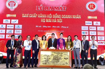 Thư cảm ơn BCH Hội đồng Doanh nhân họ Mai HÀ NỘI